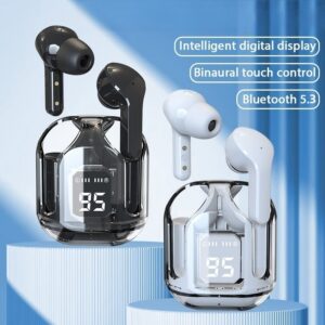 Bluetooth 5.3 Over-ear Headphones, Air31 True Wireless Stereo Hi-fi Sound Headphones, Nirkabel Headphones LED - CJdropshipping