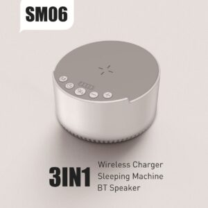 Smart White Noise 15W Wireless Charger Bluetooth Speaker - CJdropshipping