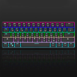 Wireless Bluetooth Keyboard Colorful PBT Keycaps Mechanical Keyboard - CJdropshipping