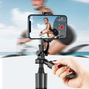 360 Auto Face Tracking Gimbal AI Smart Gimbal Face Tracking Auto Phone Holder For Smartphone Video Vlog Live Stabilizer Tripod - Image 3