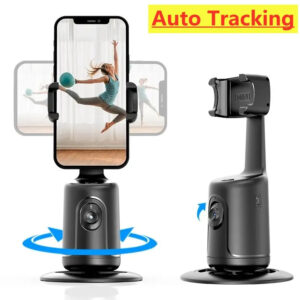 360 Auto Face Tracking Gimbal AI Smart Gimbal Face Tracking Auto Phone Holder For Smartphone Video Vlog Live Stabilizer Tripod - Image 1